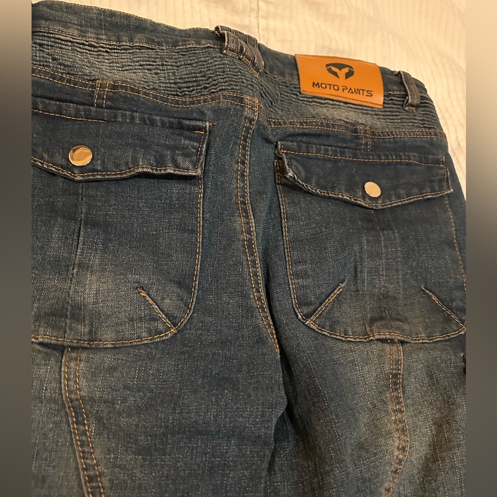 Unisex Moto Pants S/28 - Picture 2 of 6